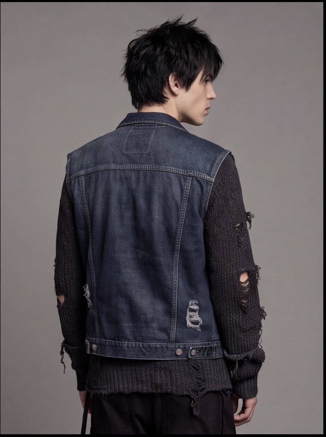 Shredwork Denim Jacket angle 6