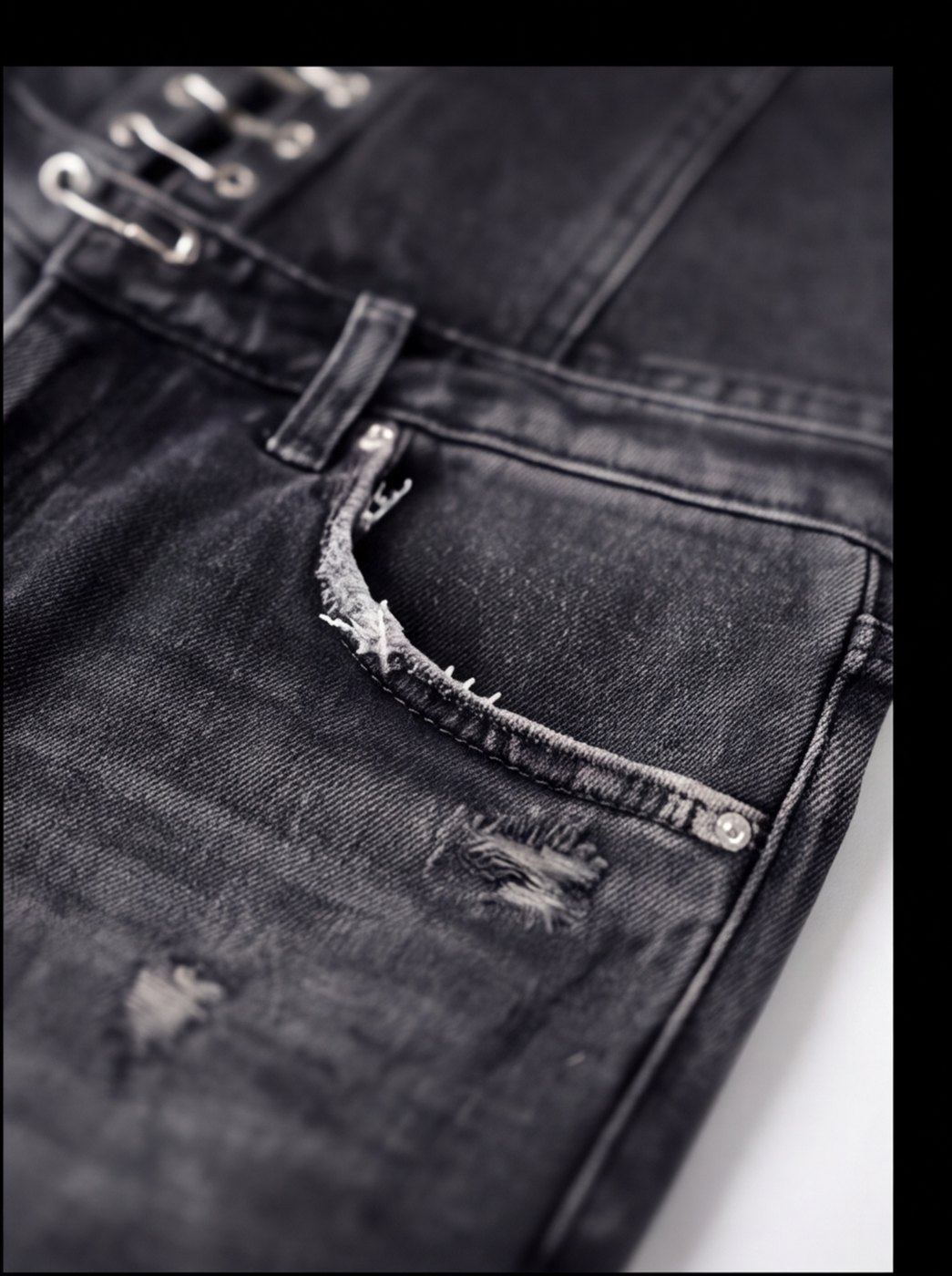 Corsetline Grey Jean angle 7