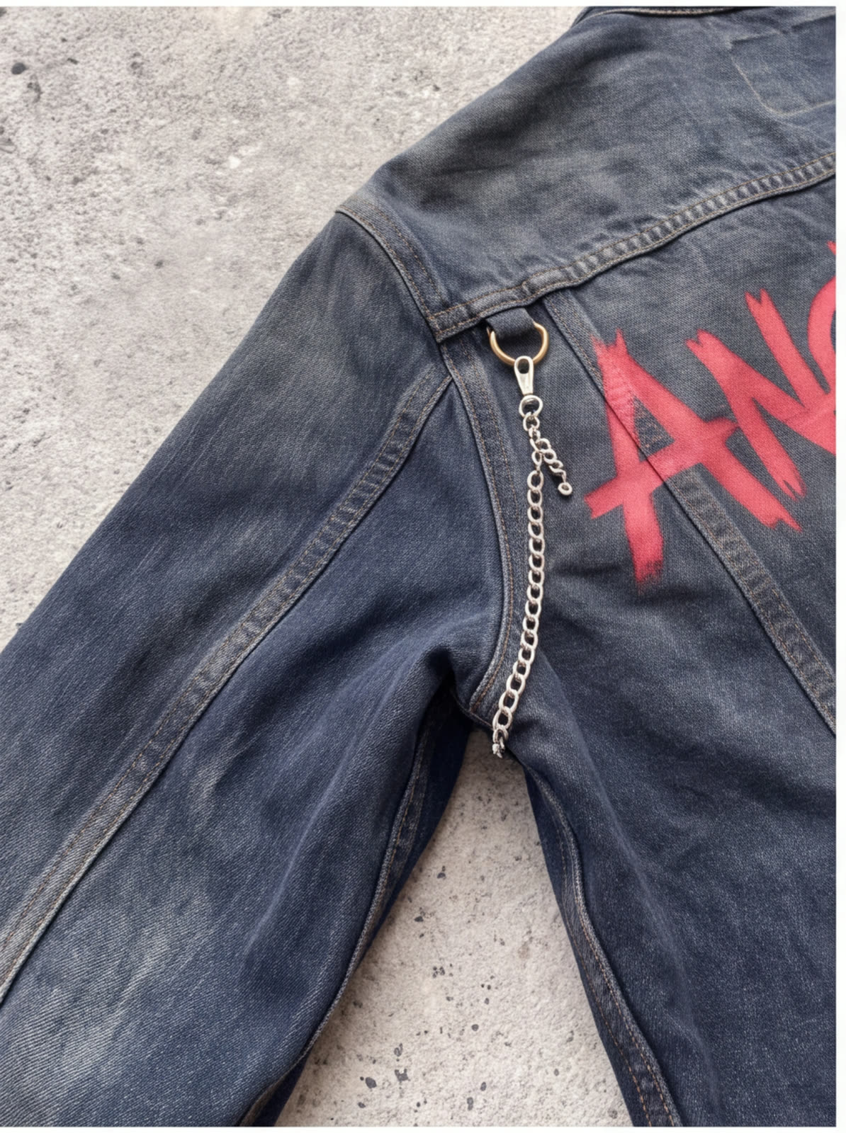 Anarchy Indigo Trucker angle 2