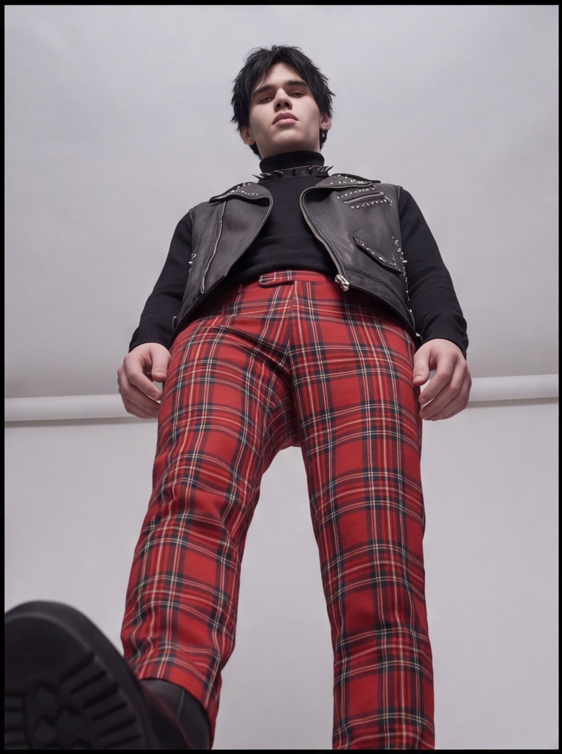 Riot Vest + Tartan Trouser angle 7