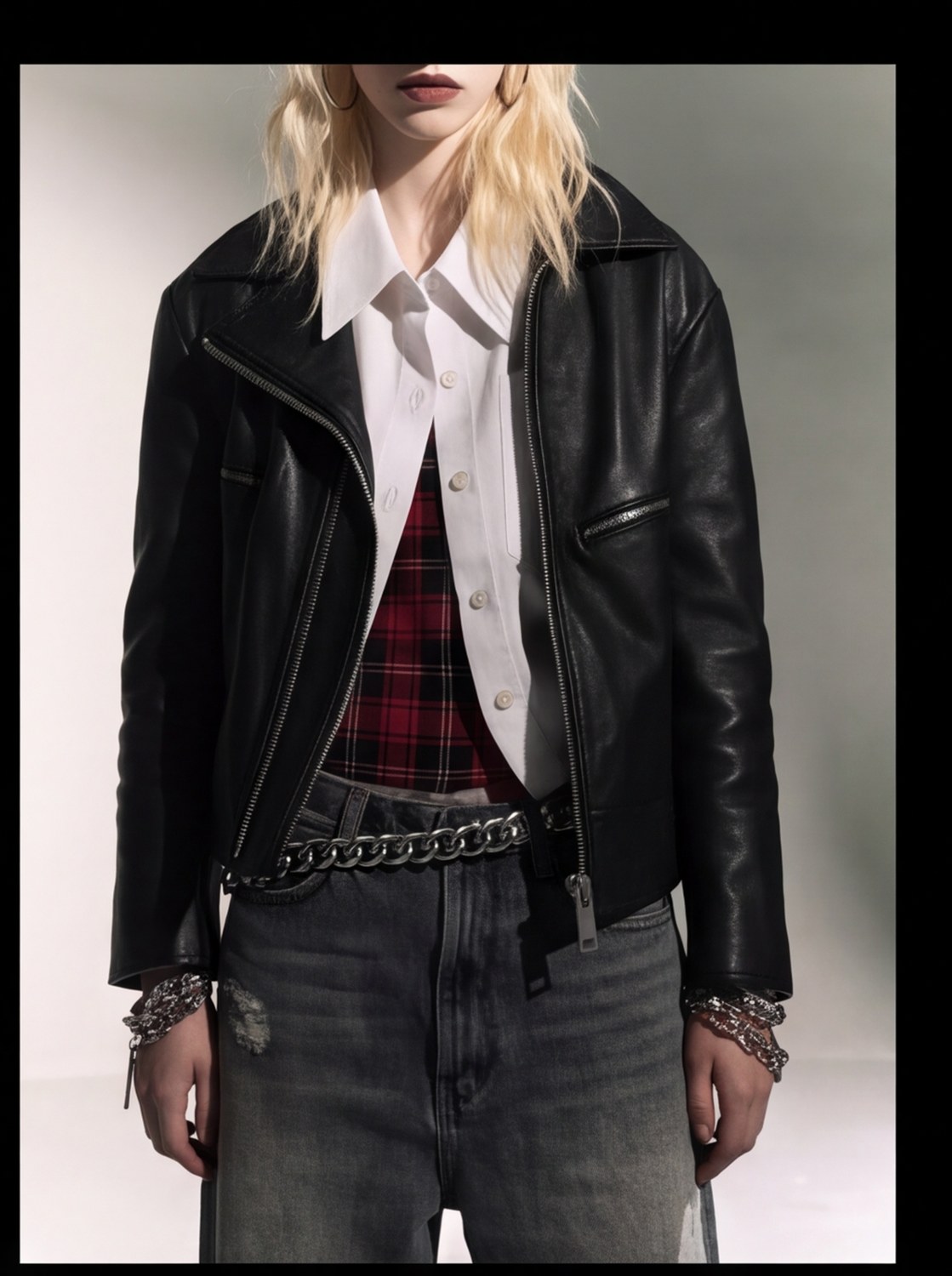 Detention Tartan Vest angle 2