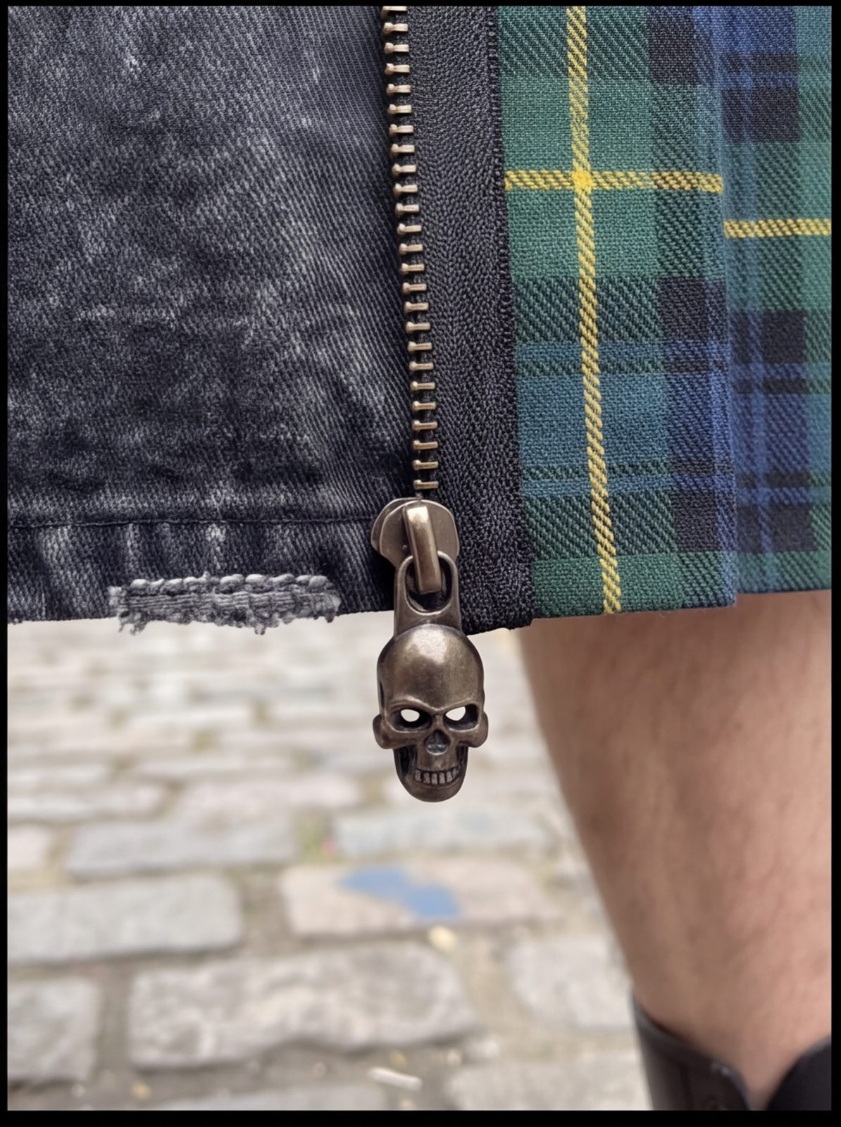 Anarchy Flag Kilt angle 2
