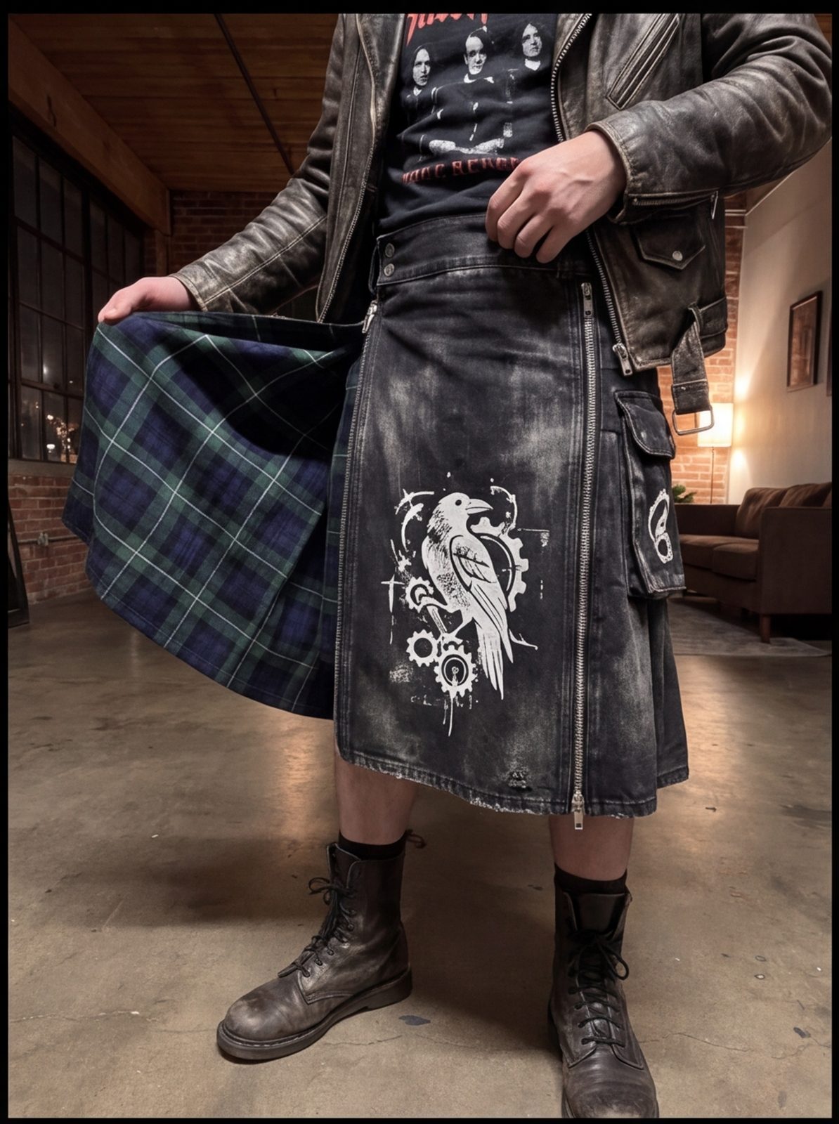 Raven Works Kilt angle 9