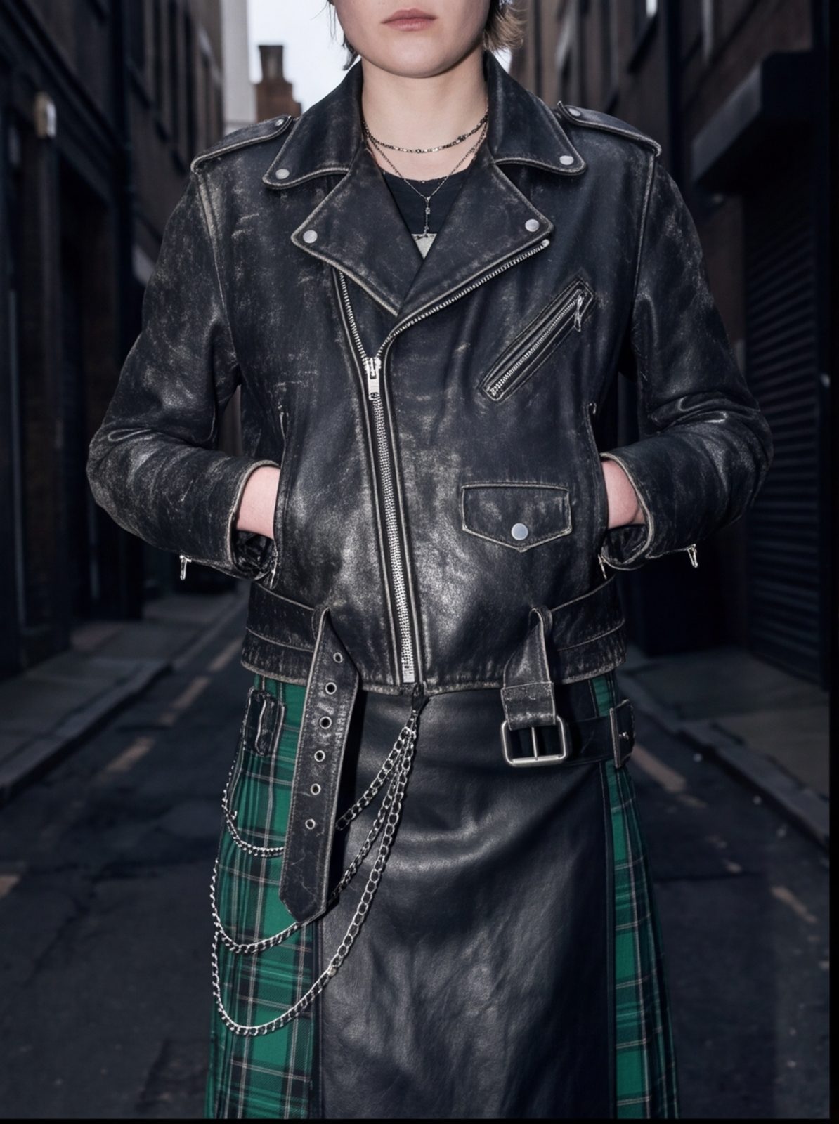 Green Line Kilt angle 5
