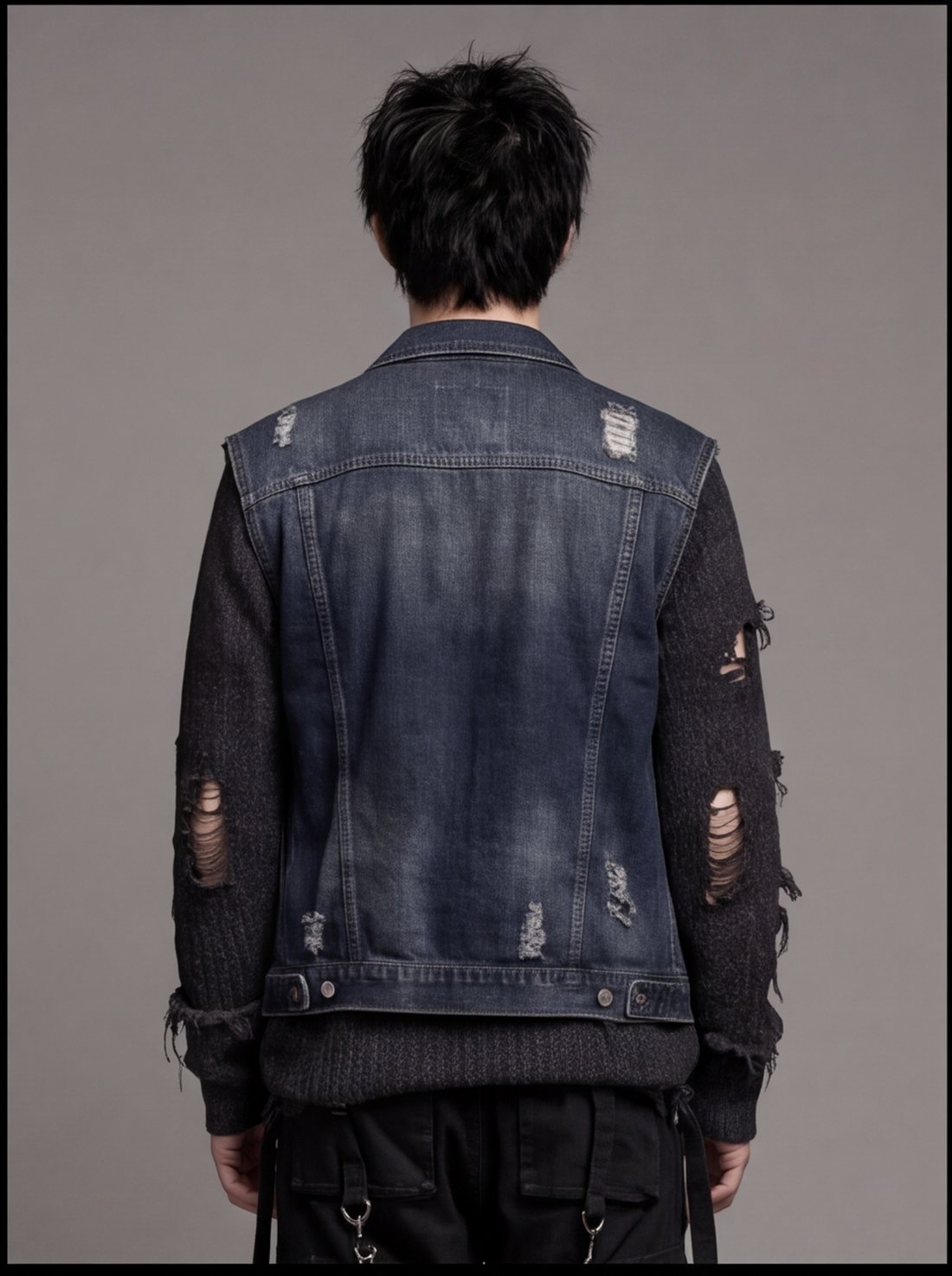 Scrapyard Denim Vest angle 2