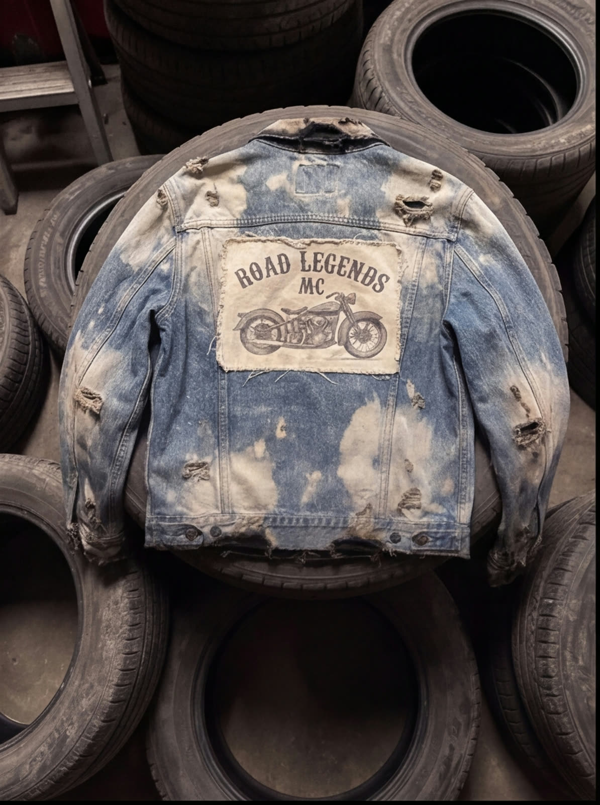 Road Legends MC Jacket angle 8