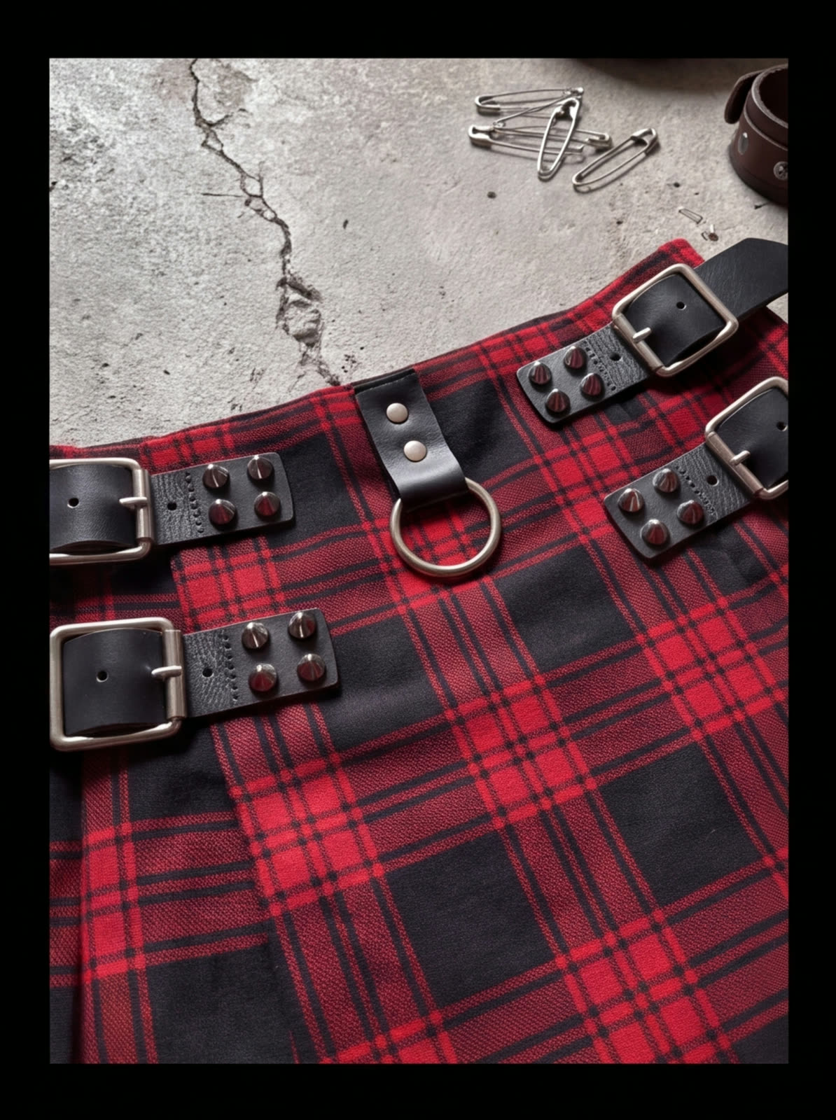 Pinned Red Kilt angle 9