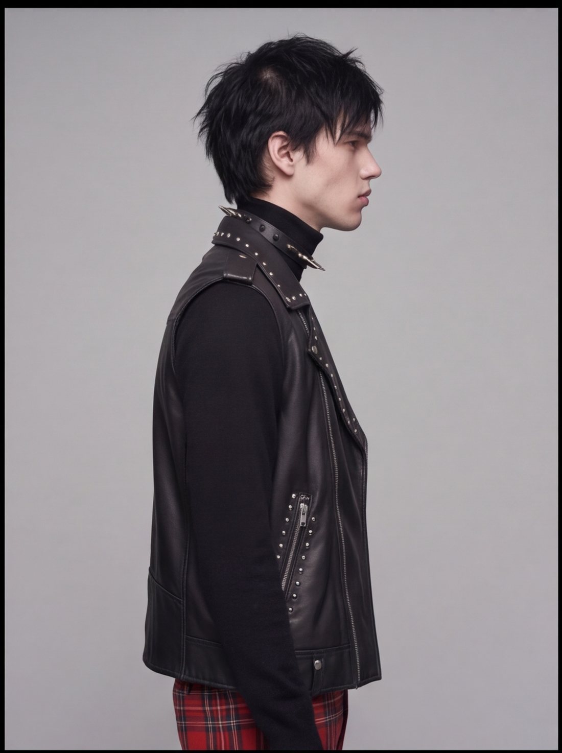 Riot Vest + Tartan Trouser angle 4