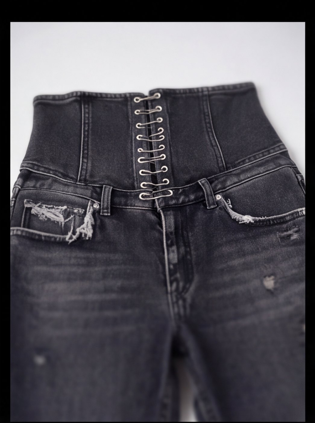 Corsetline Grey Jean angle 4