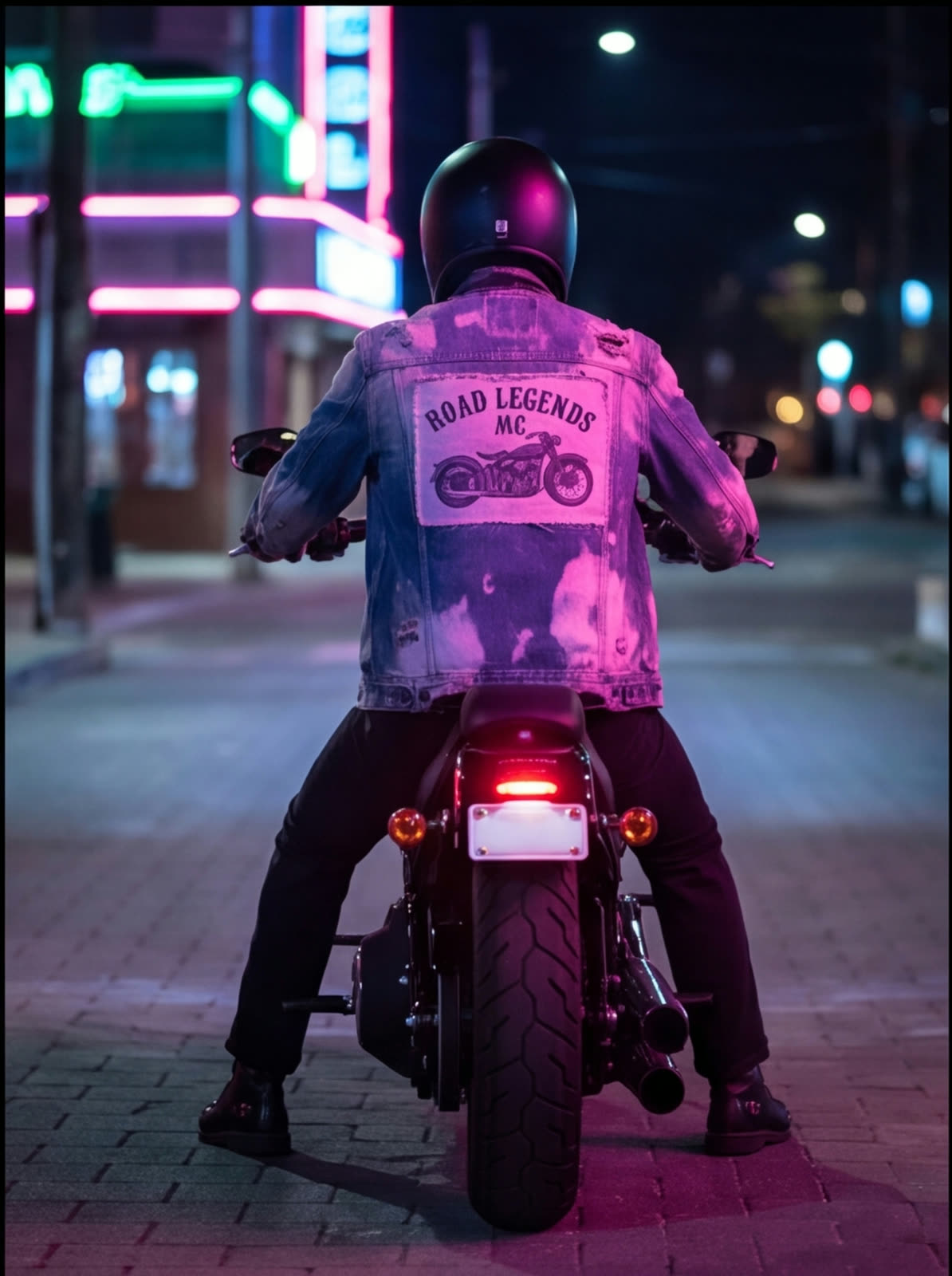 Road Legends MC Jacket angle 5