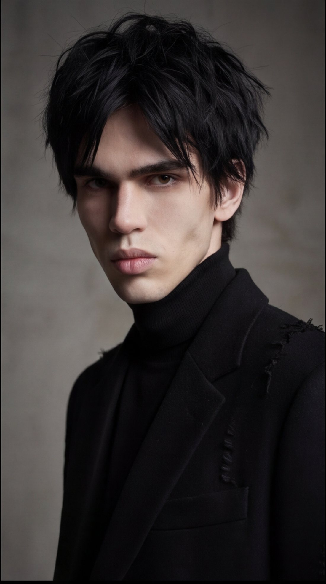Blackout Long Coat angle 5