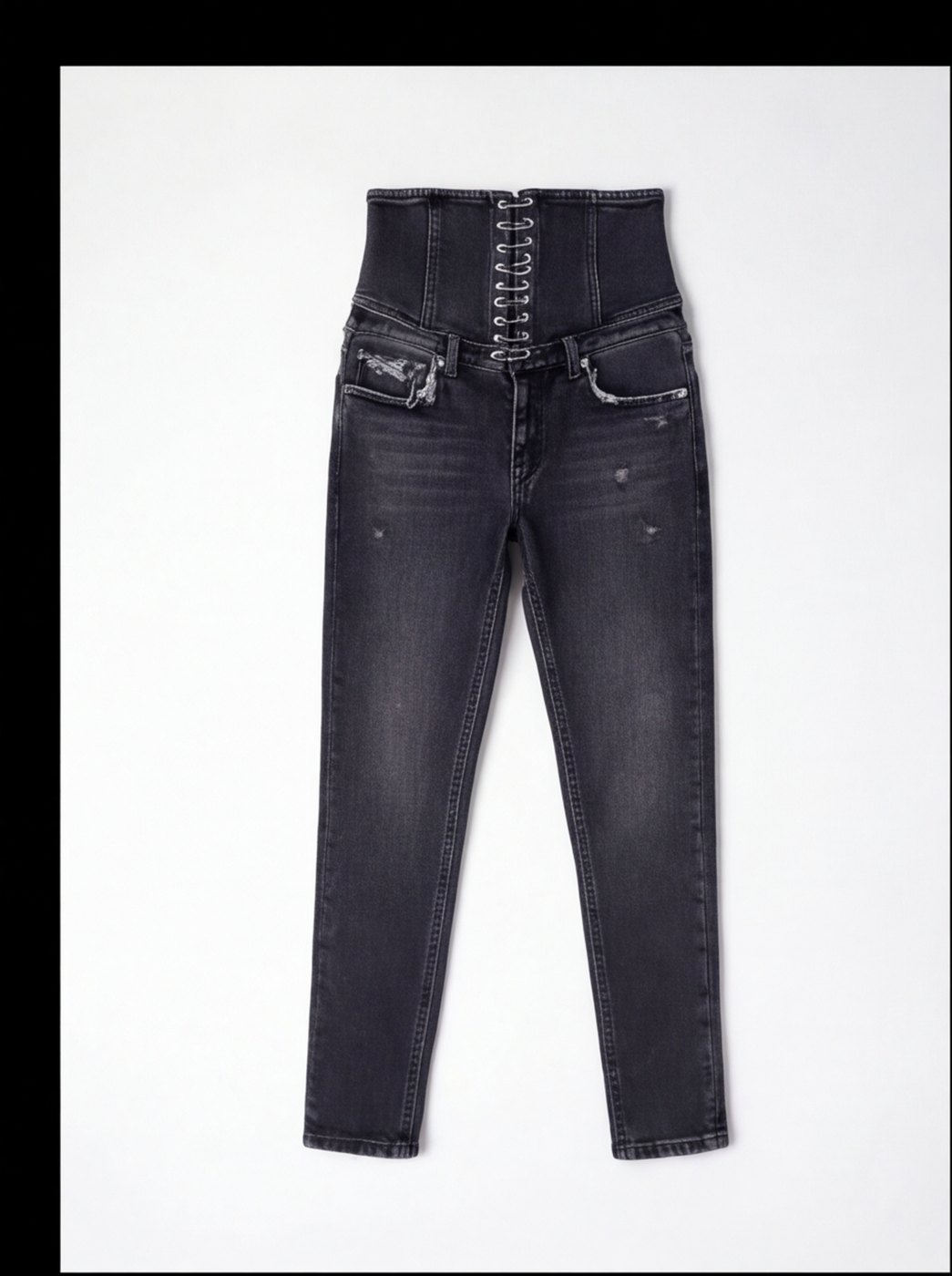 Corsetline Grey Jean angle 2