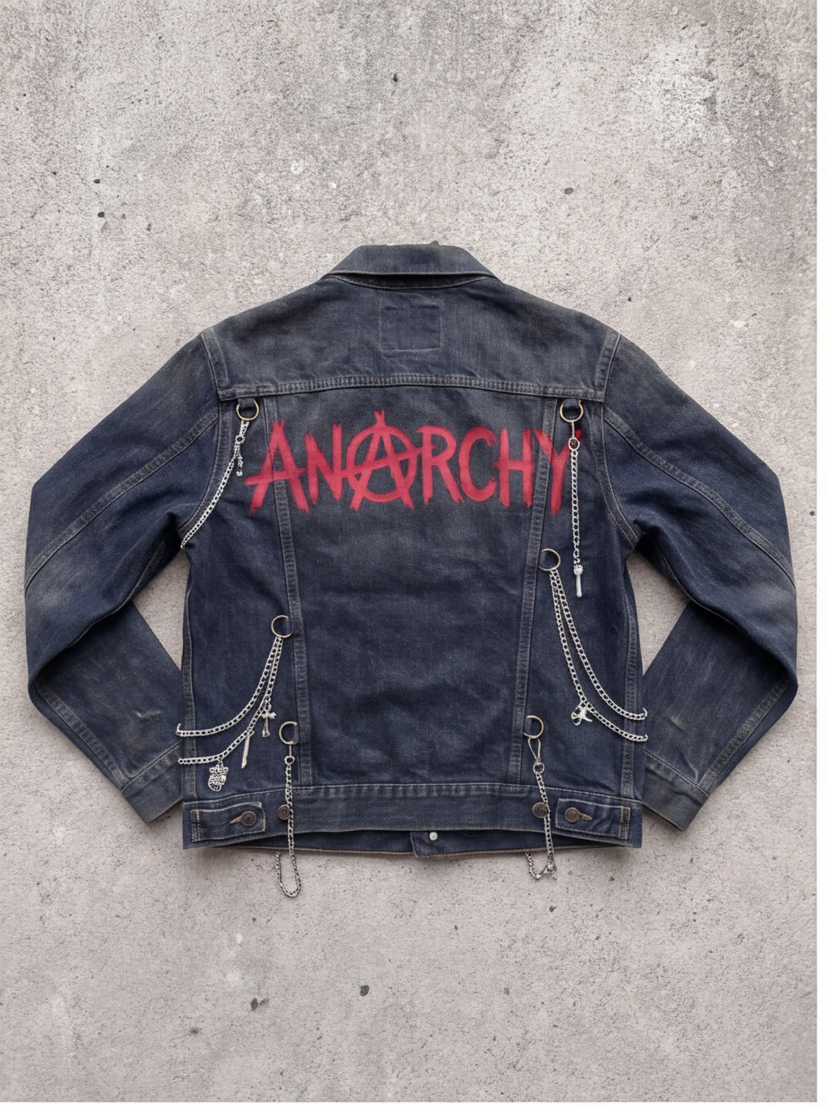 Anarchy Indigo Trucker