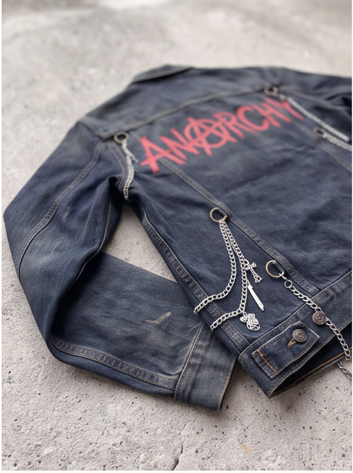 Anarchy Indigo Trucker angle 8