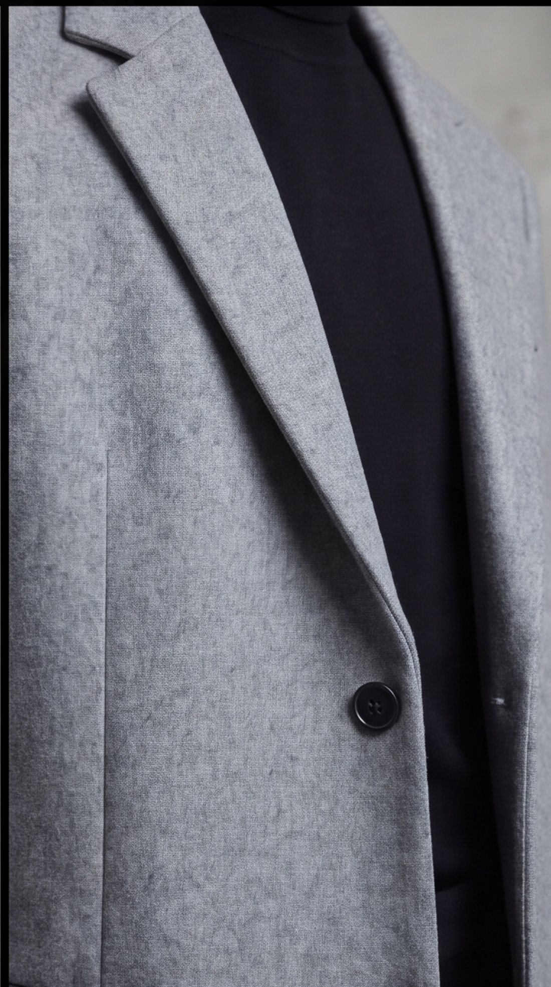 Static Grey Overcoat