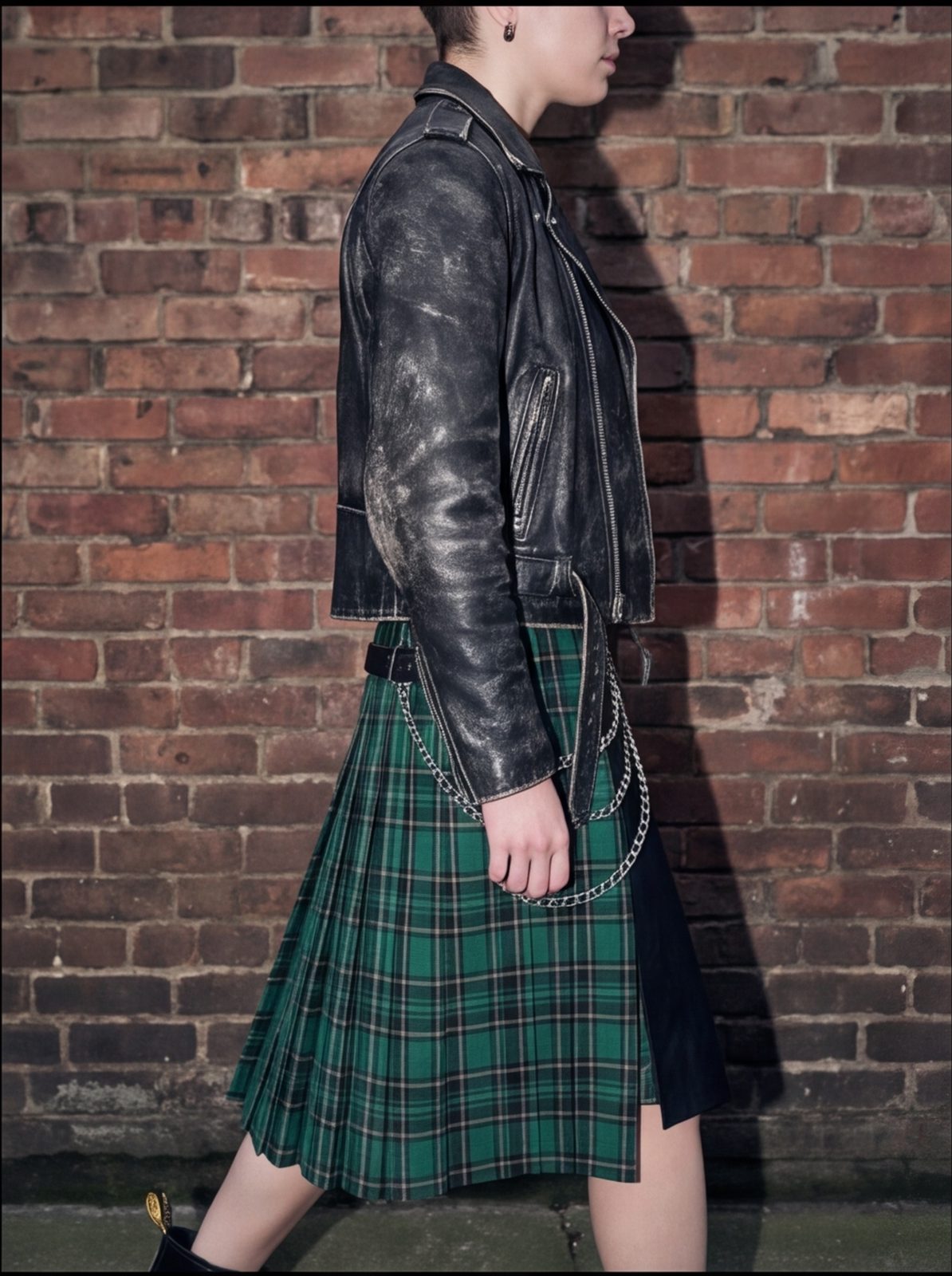 Green Line Kilt angle 2