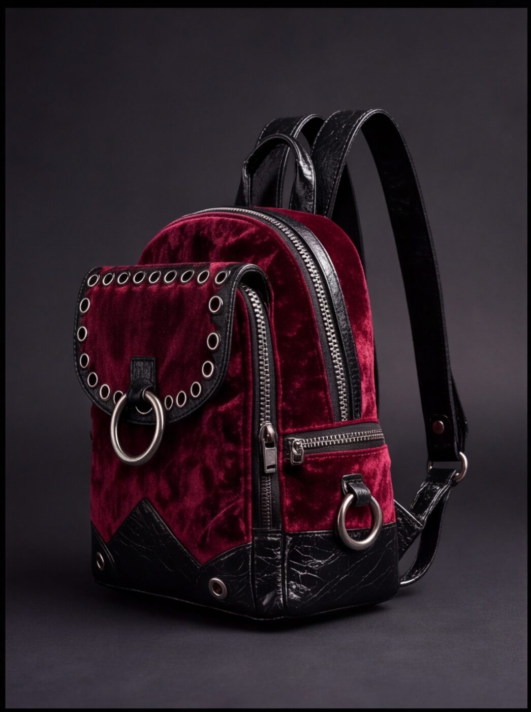 Eyelet Velvet Sling