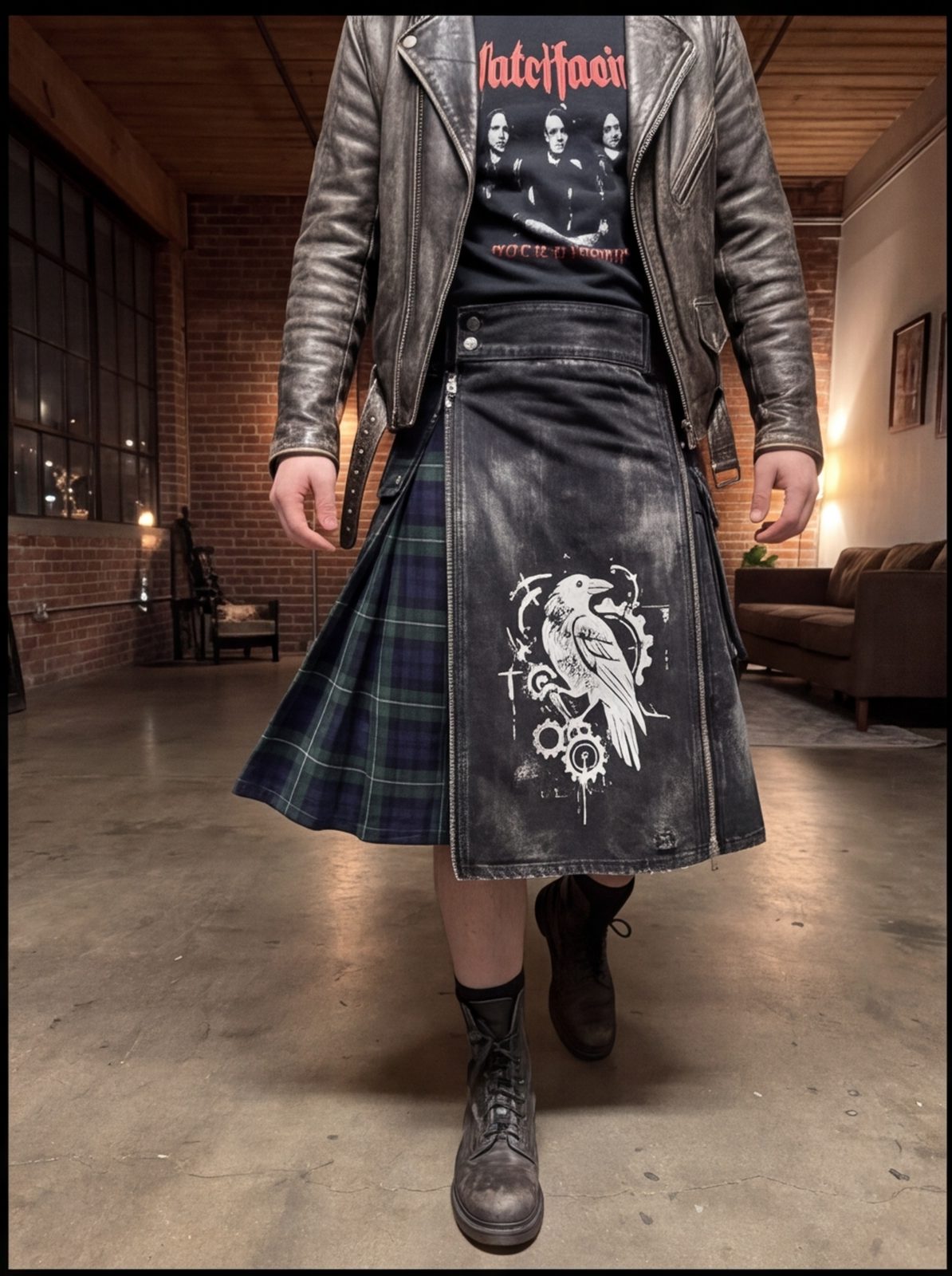 Raven Works Kilt angle 7