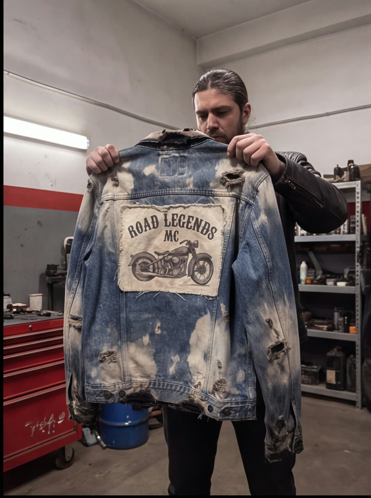 Road Legends MC Jacket angle 3