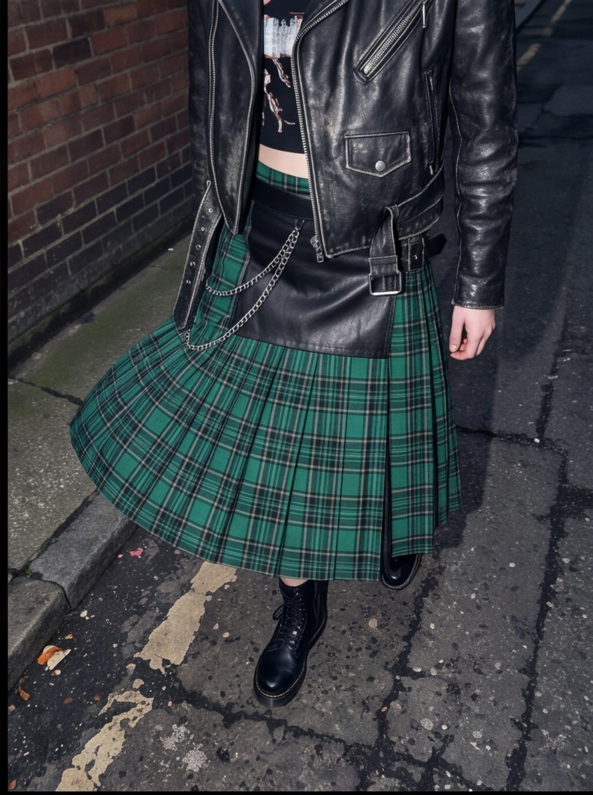 Green Line Kilt angle 4