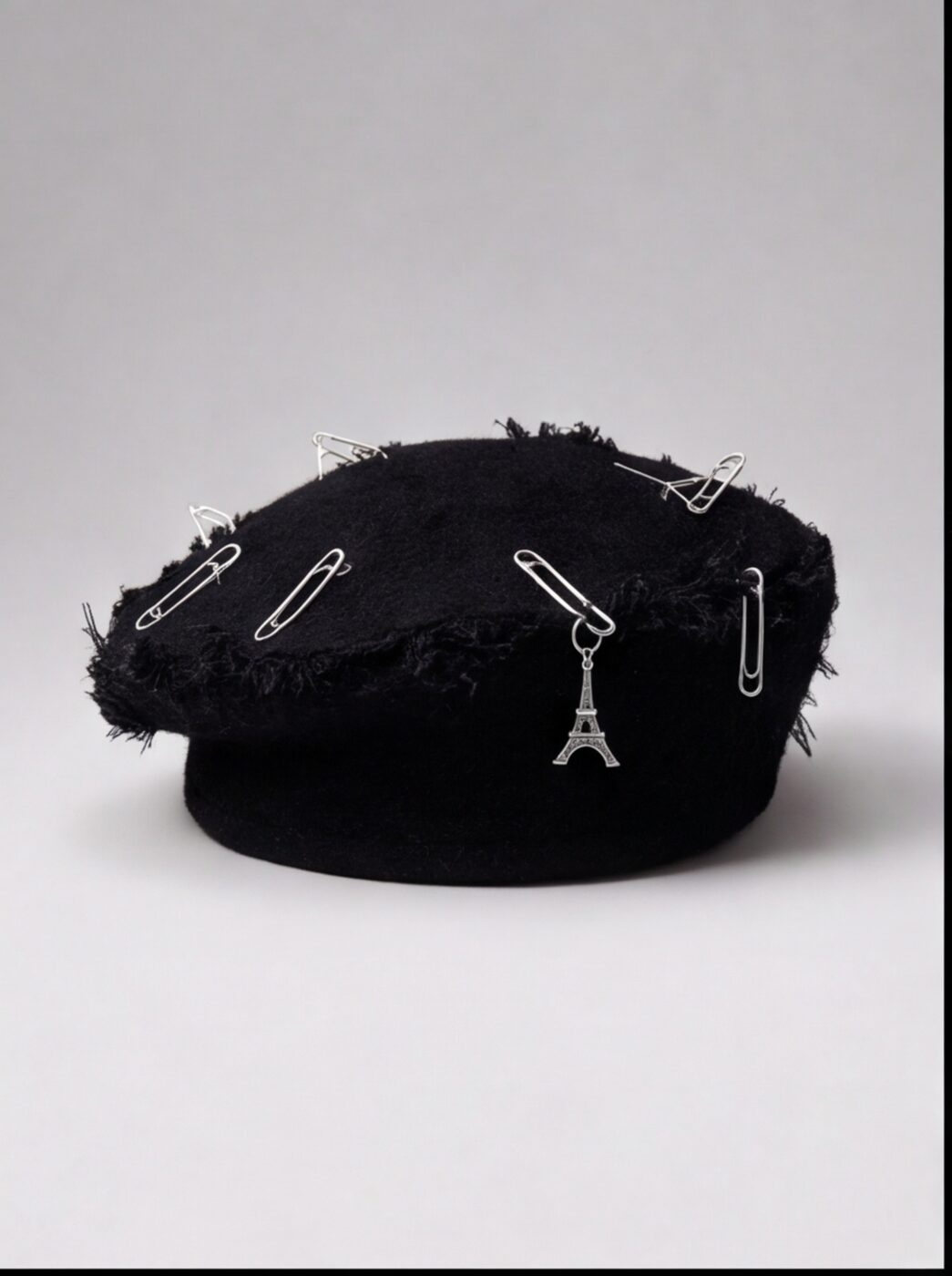 Pinned Wool Beret
