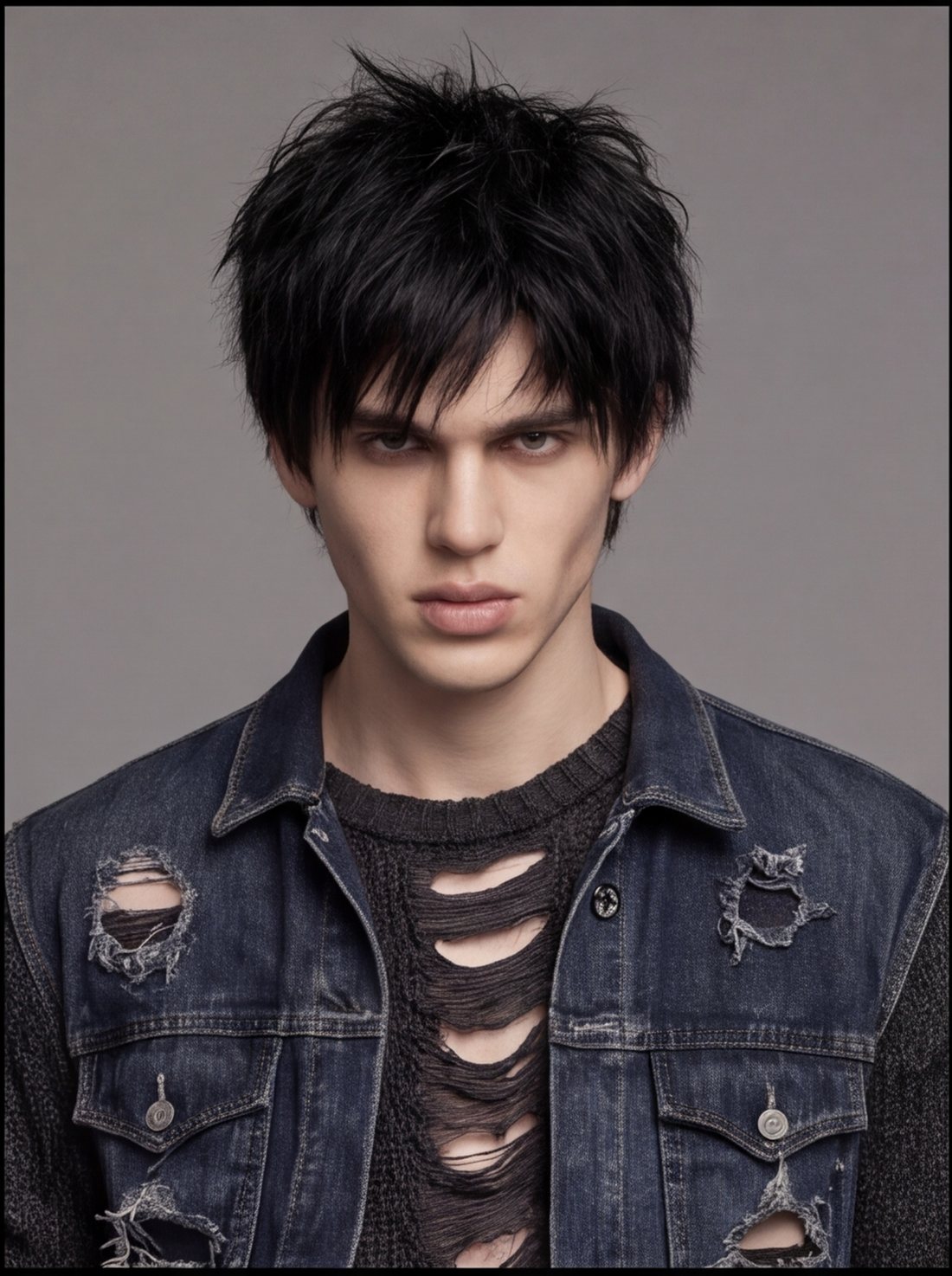 Shredwork Denim Jacket angle 5