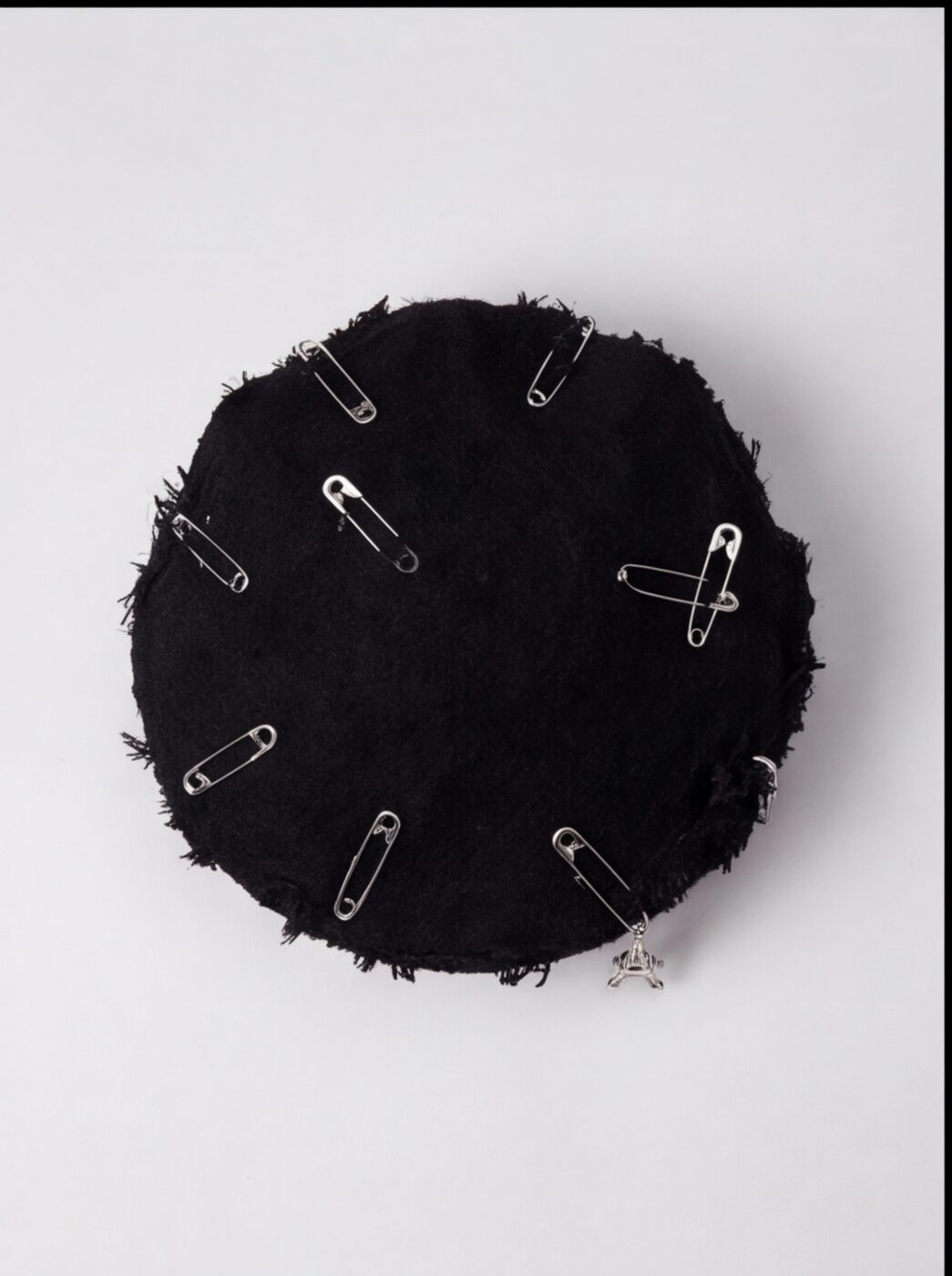Pinned Wool Beret angle 8