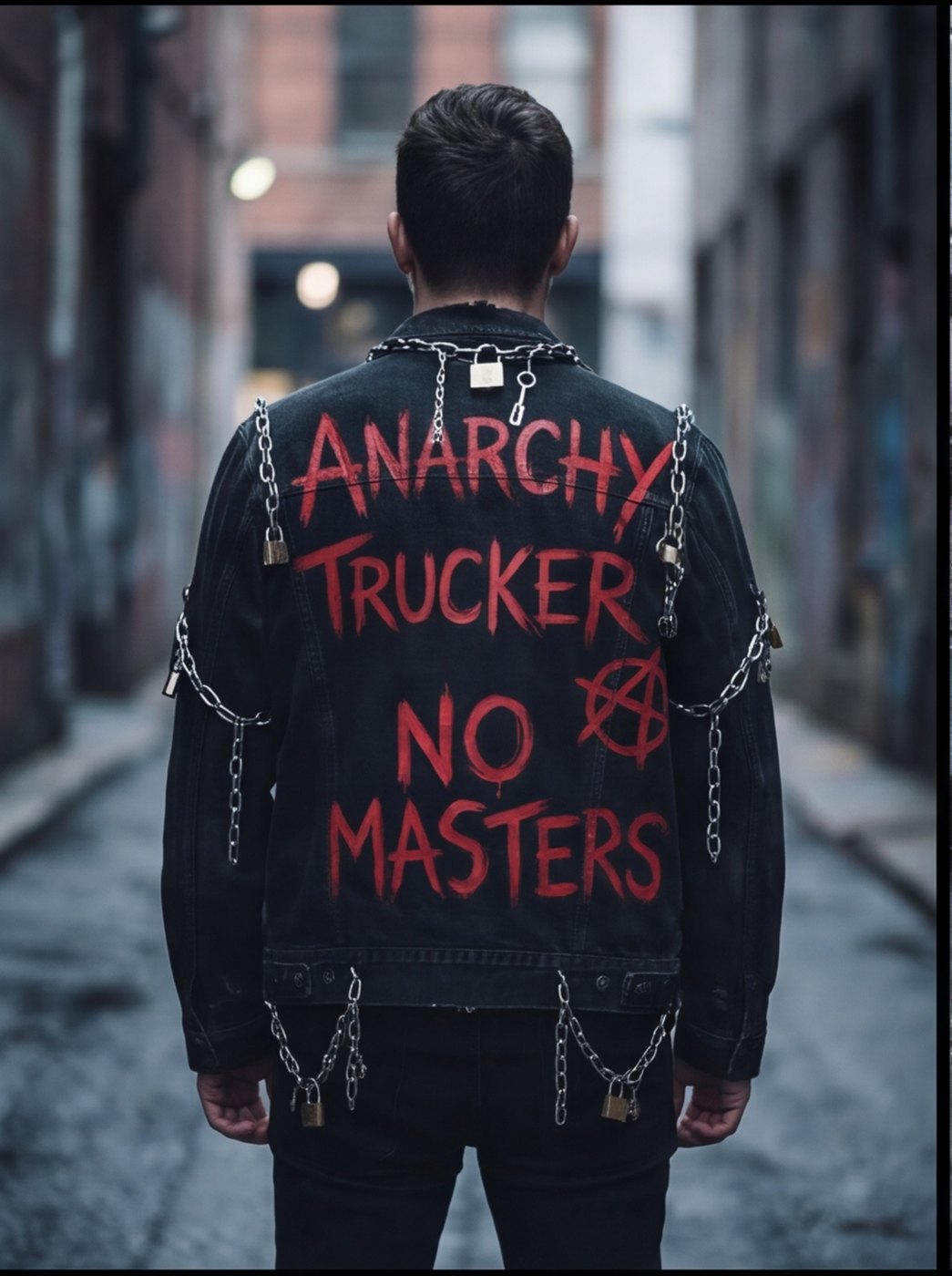 No Masters Alley Trucker