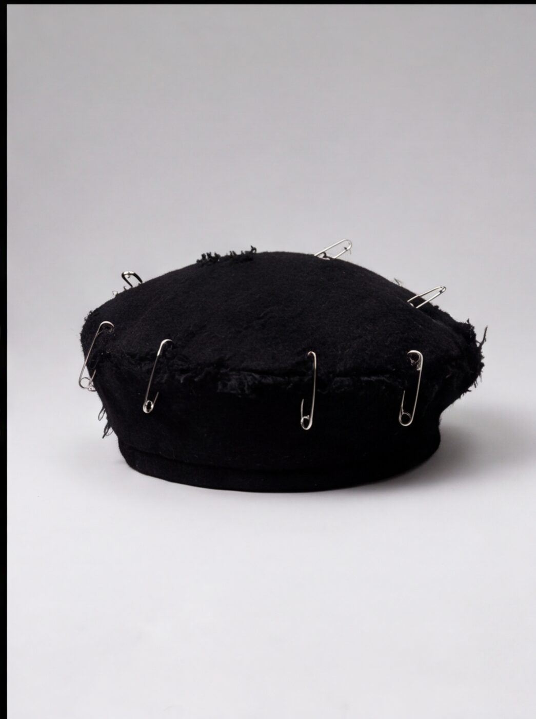 Pinned Wool Beret angle 5