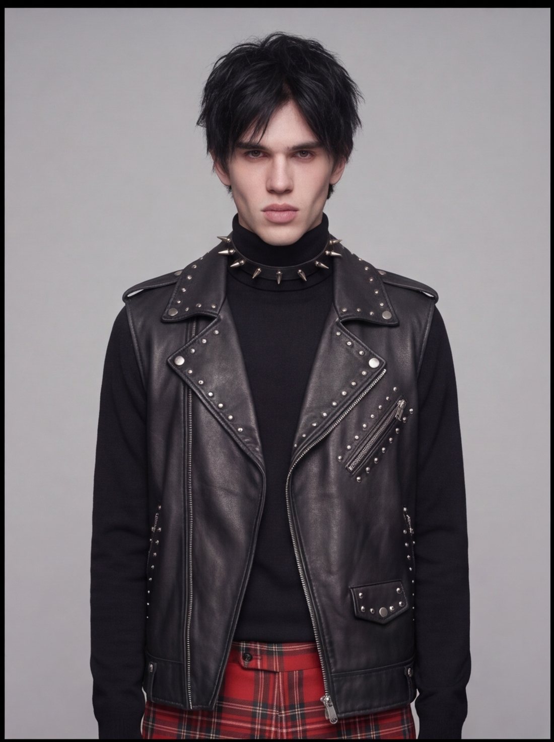 Riot Vest + Tartan Trouser angle 8