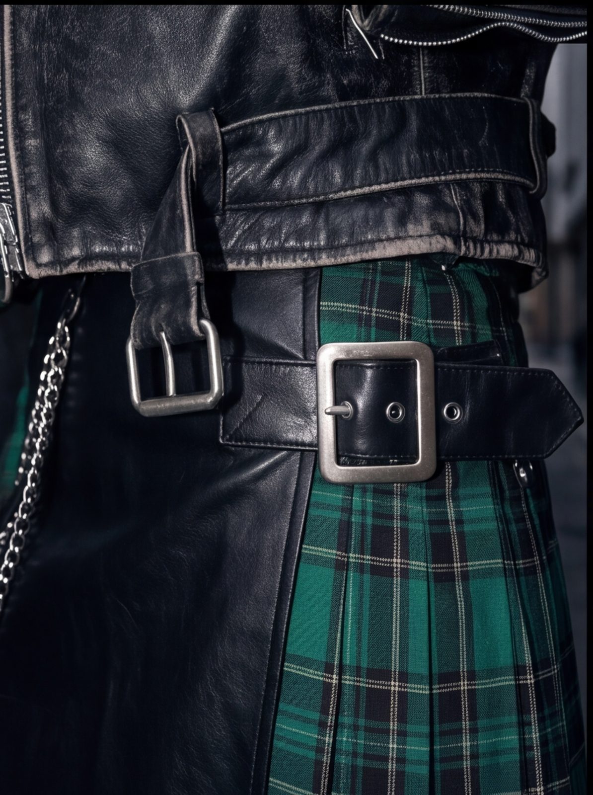 Green Line Kilt angle 7
