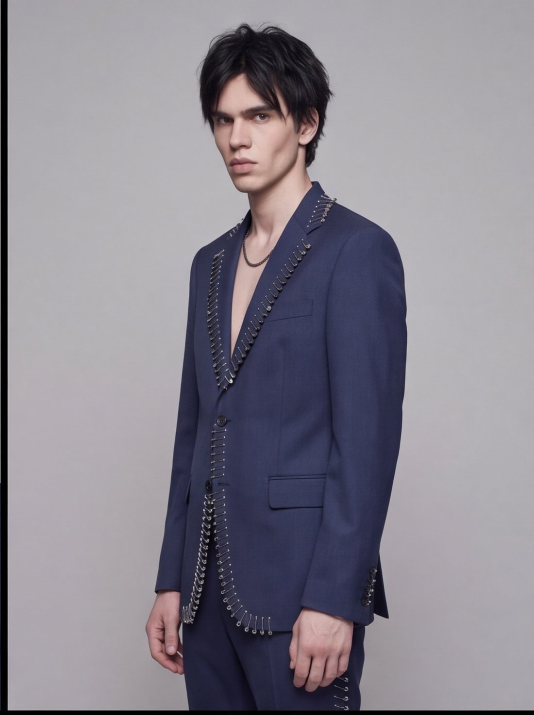Pinstitch Suit angle 6