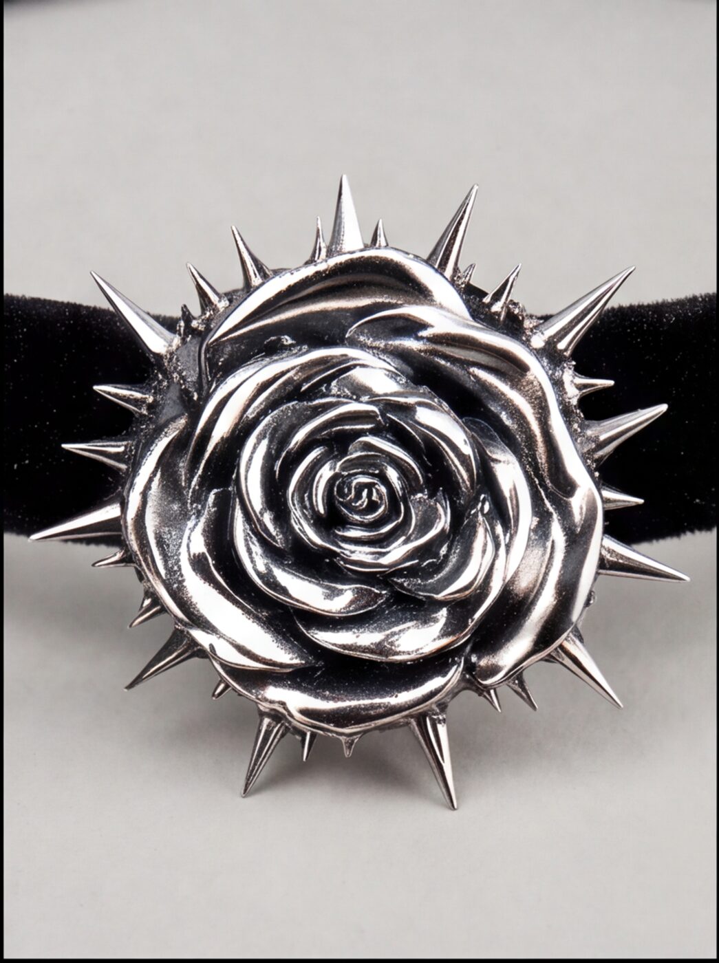 Thorn Rose Choker angle 4